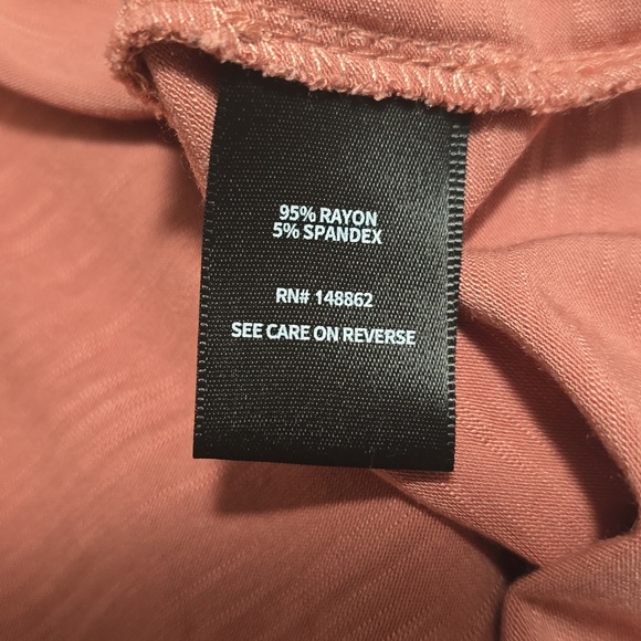 Torrid Women's Size 3 Pink V-Neck Top Ruffle Sleeves - Picture 6 of 7